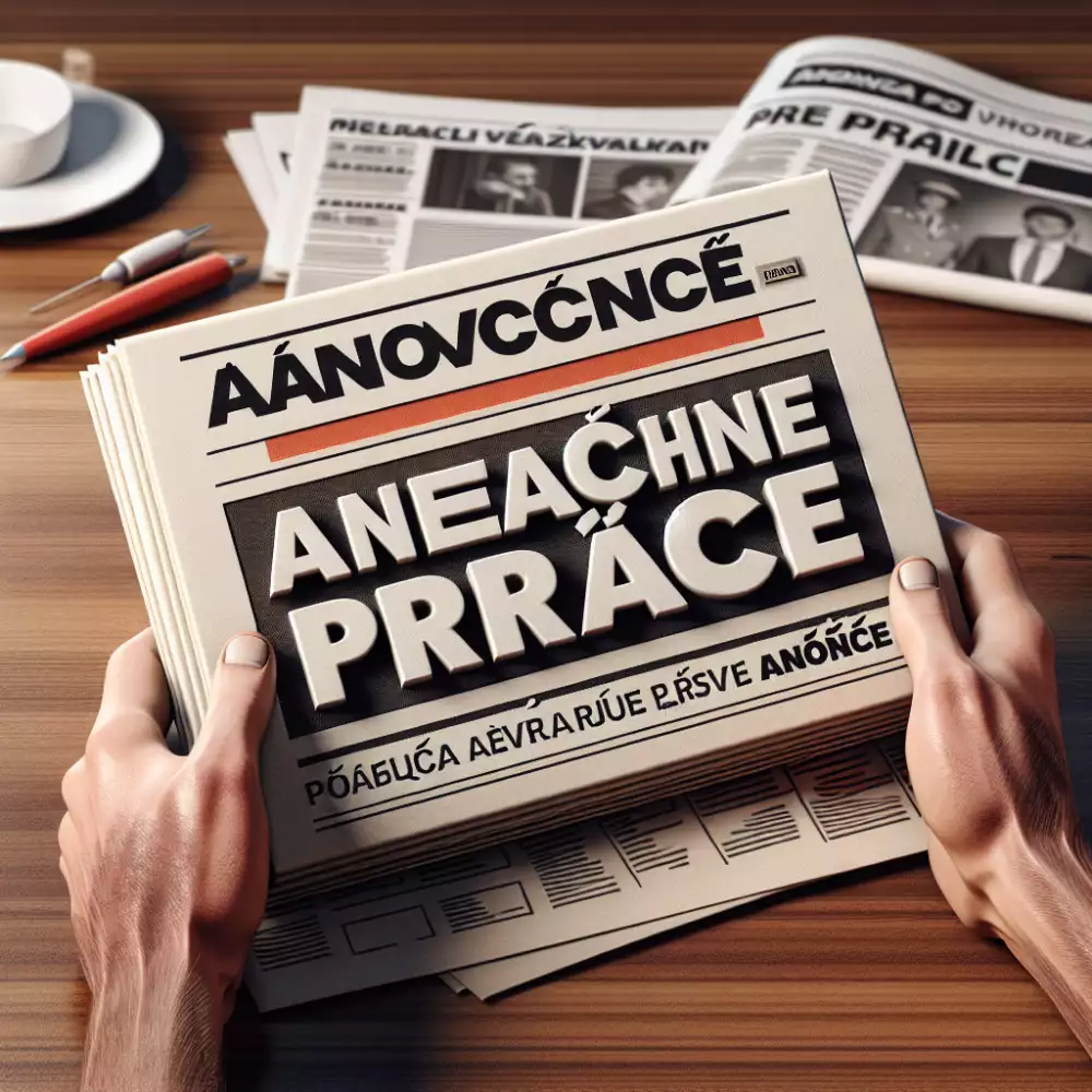 annonce práce